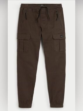 Hollister Men’s Twill Cargo Joggers